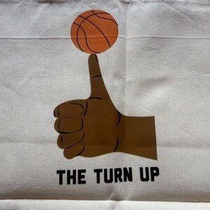 Nike Cream Tote Bag with Black Logo